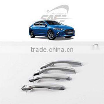 Chrome door catch molding for Hyundai Elantra 2016