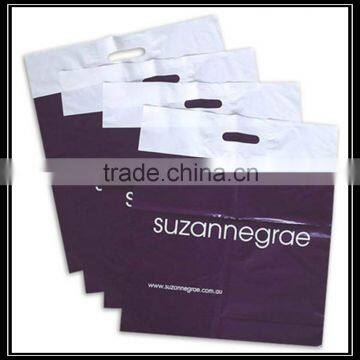 Hot new products for 2015 alibaba wholesale cheaper plastic shopping bag with die cut