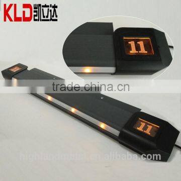 blue theater step lighting