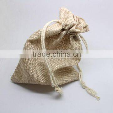 BP0703 Fashion jewelry linen jute burlap pouch bags,gife bags for bracelets