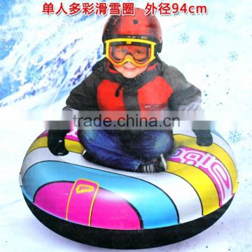 PVC inflatable snow tubes/inflatable snow tubes/snow sled for winter sports