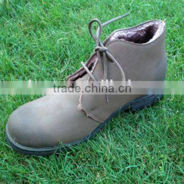 Wholesale Leisure Leather Shoes Leather Work Shoes Steel Toe Safety Shoes Order photo-3