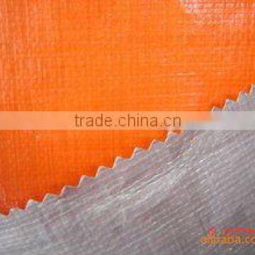 180gsm orange/silver waterproof and weather resisitant pe tarp
