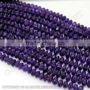 iolite beads wholesale,faceted beads wholesale,rondelle faceted gemstone wholesale