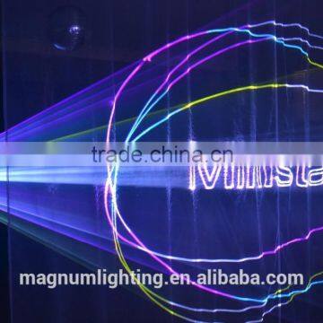 Powerful Ministar 4000 Full Color RGB Big Dipper Stage Laser Light photo-2