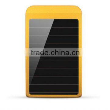 Solar power charger portable 2600mah usb power bank mini solar charger