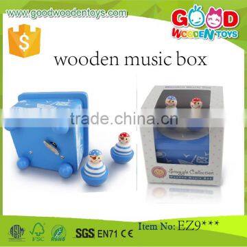 Hot Sale Blue Color Wonderful Gift Kids Musical Box