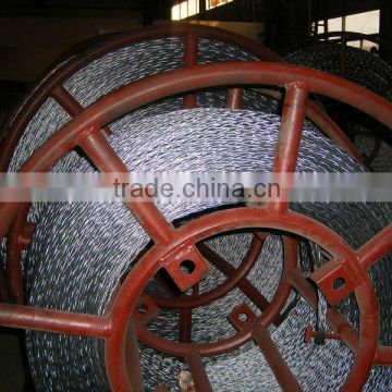 Anti twisting braid steel rope