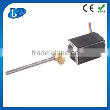 High quality nema 11 micro screw shaft thread motor