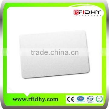 Rfid white PVC card non-print