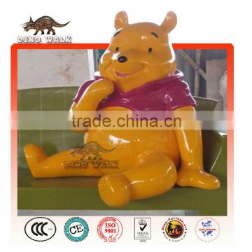 Fiberglass Winne Bear Statue