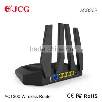 2016 New Arrival: AC836R 1200Mbps High Power Dual Band WiFi Wireless Router