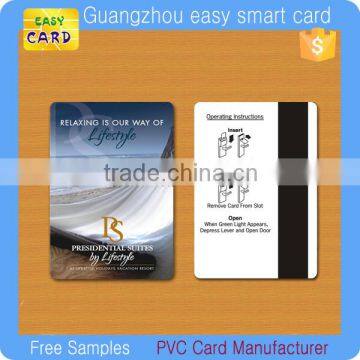 High quality loco hotel swipe key card with nice price