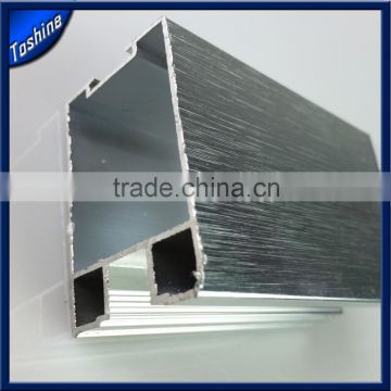 brush aluminum extruded profile for window