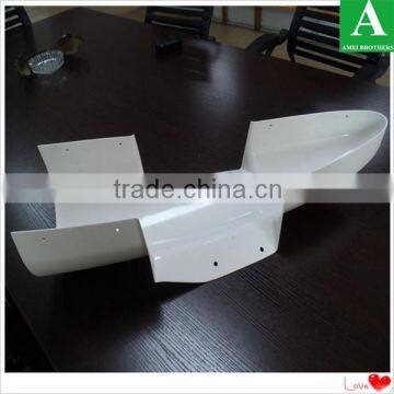 Custom Made Vacuum Thermoform White ABS Plastic Machine Shell photo-2