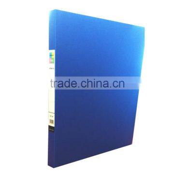 China supply school stationery a4 fashion pp folder top quality 2-4 hole types of stationery folder