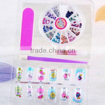 DIY nail art kits 2015 new product/ nail accessories