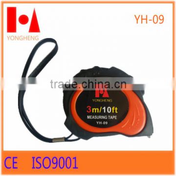 YUCHENG county rubber waterproof jacket steel tape measure                        
                                                                                Supplier's Choice