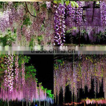 New Arrival artificial wisteria flower for wedding decoration supplies