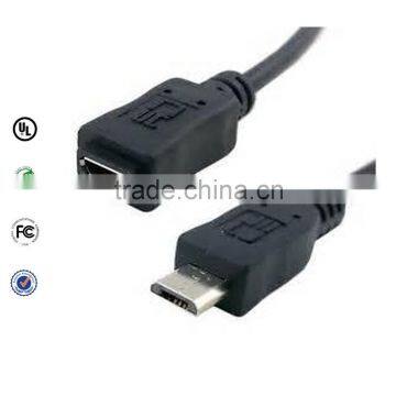 Micro usb male to micro usb jack cable