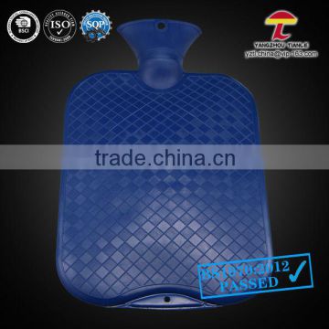 bulk REACH 2000ml plastic hot water bottle blue colour