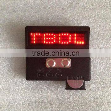 mini led message board/mini led name card screen/LED Rechargeable display/fashion mini led nameplate