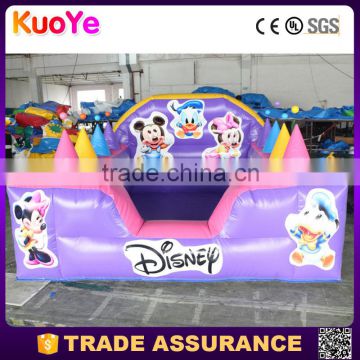 inflatable Mickey jumping castle with balls