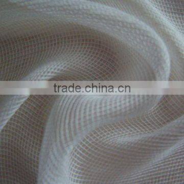 woven 100%silk mesh fabric