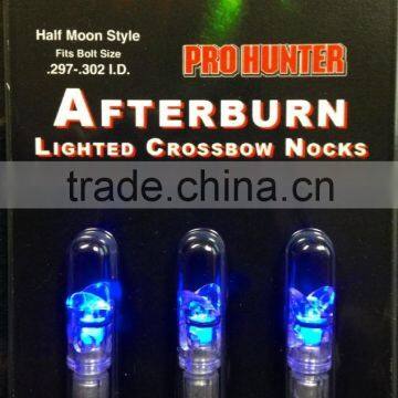 NEW NOCKTURNAL LIGHTED ARCHERY CROSSBOW NOCK