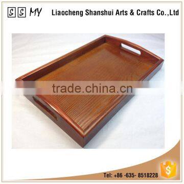 high quality custom wooden food tray