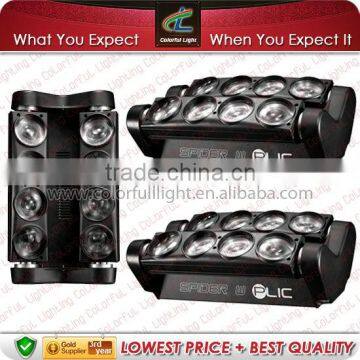 Colorfullight White Color 10W Beam Moving Head LED Spider Light