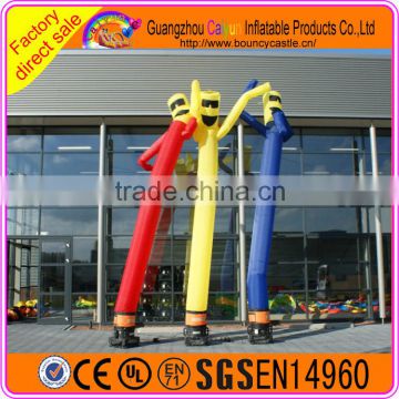 Customosed logo advertising dancing man inflatable sky tube air dancer