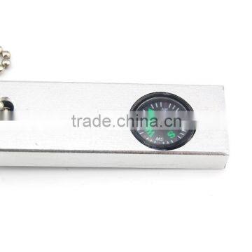 Magnesium Fire Starter With Whistle /Blade/Compass& Ruler Outdoor Survival Kit photo-5