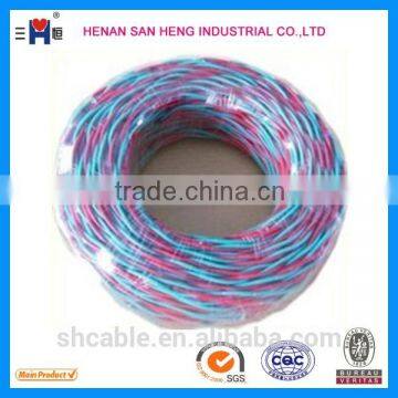 PVC Insulation Flexible Wire RVS pvc cable