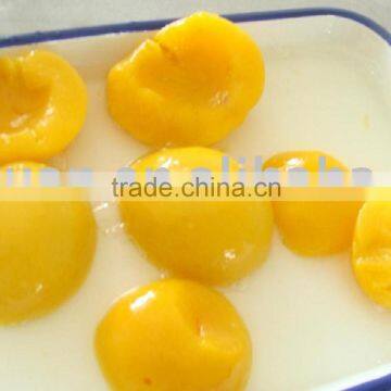 canned yellow peaches