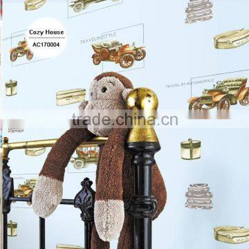 on Sale Printed Non Woven Wallpaper, Ivory for Kids Cars Wallcovering for Children , Best Quality Wallcovering Maker photo-5