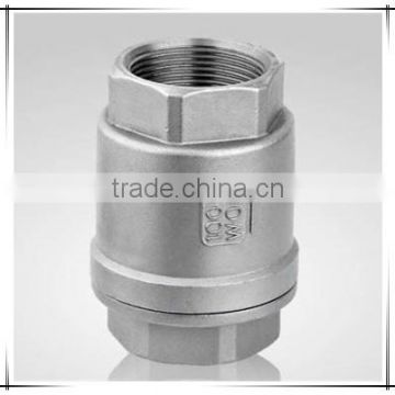 High Quality CF8M Spring (no return) Check Valve,NPT Female Thread,1000PSI