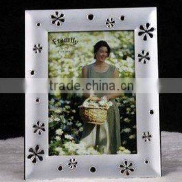 metal silver photo frame