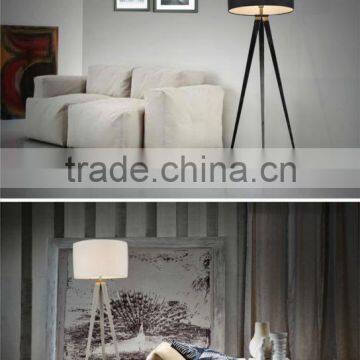 Modern Black /white Standing Floor Lamps /Unique Floor Light/decorative Tripod Floor Lamp