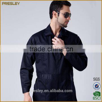 high quality black safety uniform workwear coverall