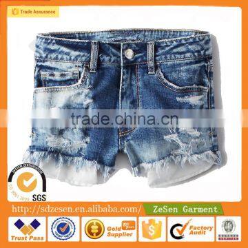 2016 Distressed Shorts Jeans Pant Ripped Hot Shorts Ladies Sex Short Jeans Women photo-4