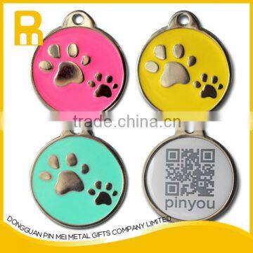 Customized LOGO metal NFC dog tag/ pet ID tags