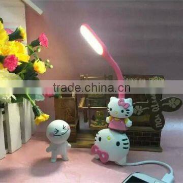 Portable USB LED Light Bendable Mini Lamp Cartoon Cute Styel USB Port PC Power Bank Partner Computer Tablet PC photo-5