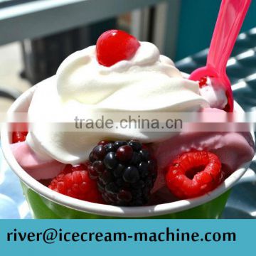 Stainless steel counter frozen yogurt machine USA Canada