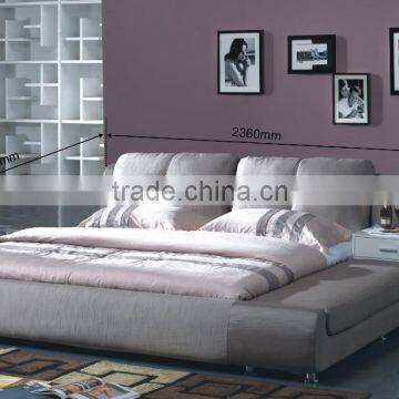 Wholesale Modern Design Mattress Beds, Double King Size Bed for Modern Furniture in Bed Room