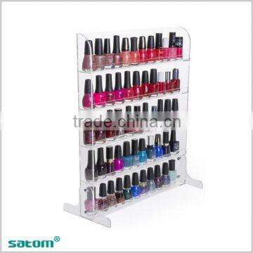 Customized Perspex Nail Polish Display Rack Diy