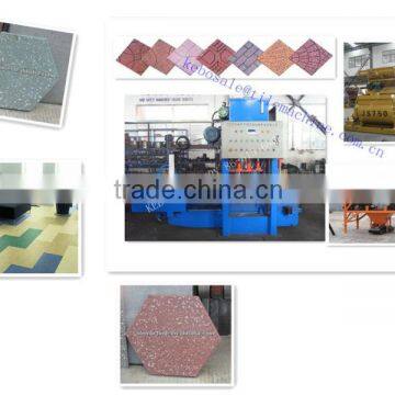 ISO9001 Terrazzo tile press machine KB-125E/600