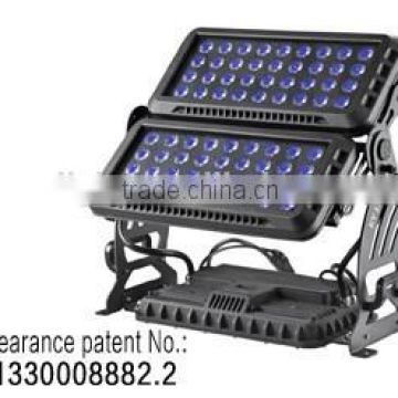 Best Selling! EV Light private mould 72pcs 10w RGBW Quad LED wash light wall light led flood light