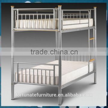 cheap and easy assemble two sinlges joint metal bunk bed for hostels                        
                                                Quality Choice