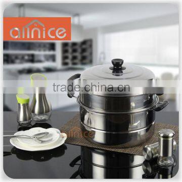 Allnice-Stainless Steel Steamer/Induction Steamer Pot/Metal Steamer Pot